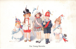 ROYAUME UNI AD#MK128 THE YOUNG RECRUITS PATRIOTISME - Andere & Zonder Classificatie