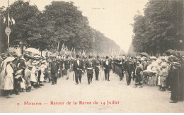 03 MOULINS AG#MK128 RETOUR DE LA REVUE DU 14 JUILLET - Moulins