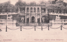 Hungary - Budapest -  Varkert Kapu - Thor V.konigl Burggarten - Hungary