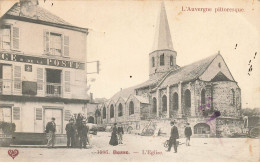 63 BESSE AG#MK376 L EGLISE L AUVERGNE PITTORESQUE - Besse Et Saint Anastaise