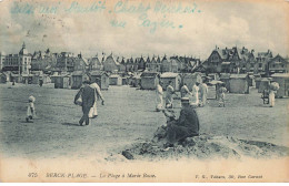 62 BERCK PLAGE AG#MK368 LA PLAGE A MAREE BASSE - Berck