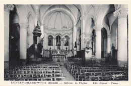 34 - Herault - SAINT BAUZILLE  De PUTOIS - Interieur De L'église - Otros & Sin Clasificación