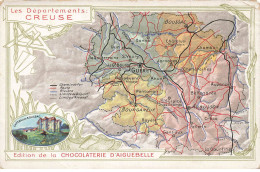 CHROMOS AG#MK941 DEPARTEMENT DE LA CREUSE CHOCOLATERIE D AIGUEBELLE - Aiguebelle