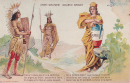 PUBLICITE(BADOIT) SAINT GALMIER - Werbepostkarten