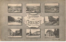 71 LE CREUSOT AI#DC531 MULTI-VUES SOUVENIR LES USINES LA VILLE - Le Creusot