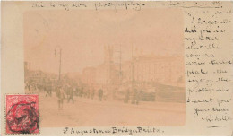 ROYAUME UNI AF#DC732 CARTE PHOTO ST AUGUSTIN BRIDGE BRISTOL - Bristol