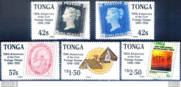 150° Del Francobollo 1990. - Tonga (1970-...)