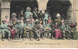 01 BOURG EN BRESSE AI#DC003 NOCE BRESSANE DES EBAUDES EN 1913 COSTUMES TYPIQUES DE LA REGION - Autres & Non Classés