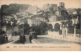 MONACO AF#DC822 MONTE CARLO LA CONDAMINE ET LE PONT SAINTE DEVOTE TAMWAY - Monte-Carlo