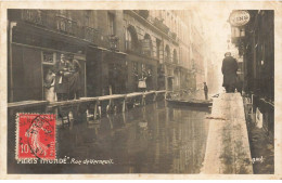 75007 PARIS AI#DC589 LES INONDATIONS DE PARIS RUE DE VERNEUIL - Distretto: 07