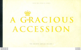 "A Gracious Accession" 2002. Libretto. - Postzegelboekjes