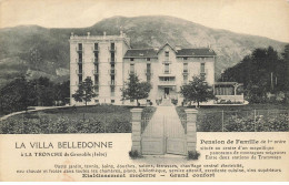 38 GRENOBLE AI#DC326 A LA TRONCHE LA VILLA BELLEDONNE PENSION DE FAMILLE SITUEE DANS DES MONTAGNES ENNEIGEES - Grenoble