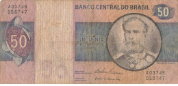 BRASIL BRESIL 9 BANK NOTE ( 5 - 10 - 50 ) - Brazil