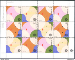 2017 San Marino, Rifugiato , Minifoglio 12 Val MNH** - Blokken & Velletjes