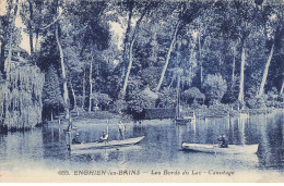 95 ENGHIEN LES BAINS AH#AL00859 LES BORDS DU LAC CANOTAGE - Enghien Les Bains