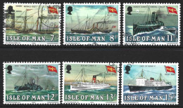 Isle Of Man 1980. Scott #168-73 (U) Steam Packet Co.  (Complete Set) - Man (Insel)