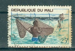 REPUBLIQUE DU MALI - N°93 Oblitéré. Pêche. - Malí (1959-...)