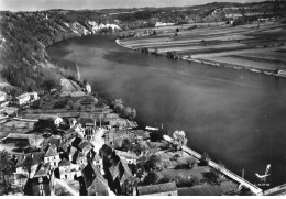 24 MAUZAC AK#DC449 VUE AERIENNE GENERALE DE LA VILLE ET DE LA DORDOGNE - Otros & Sin Clasificación