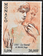 MONACO - ANNEE 2001 - ART - DAVID DE MICHEL-ANGE - N° 2309 - NEUF** MNH - Neufs