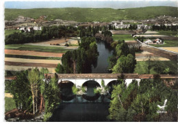 81 LE RIOLS AJ#MK736 LE PONT DE CHEMIN DE FER L AVEYRON VUE AERIENNE NUM 4 - Autres & Non Classés