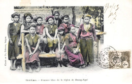 LAOS AL#AL0087 FEMMES KHAS DE L REGION DE MUONG NGOI - Laos