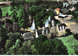 79 CHEF BOUTONNE AK#DC710 VUE AERIENNE DU CHATEAU - Chef Boutonne