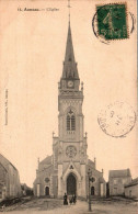 N°1827 W -cpa Auneau -l'église- - Auneau