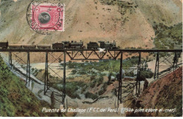 PEROU AL#AL00164 PUENTE DE CHALLAPE TRAIN - Pérou