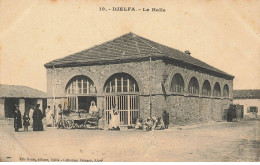 ALGERIE AM#DC219 DJELFA LA HALLE ATTELAGE CHARIOT CHEVAL - Djelfa