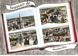 86 MONTMORILLON AK#DC881 MULTI-VUES L EGLISE SAINT-MARTIAL NOTRE-DAME LE SEMINAIRE  L OCTOGONE - Montmorillon