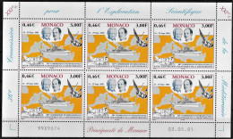 MONACO - ANNEE 2001 - COMMISSION INTERNATIONALE POUR L'EXPLORATION SCIENTIFIQUE DE LA MEDITERRANEE - F 2318 - NEUF** MNH - Ungebraucht