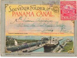 PANAMA AL#AL00118 PANAMA CANAL ECLUSE CARTE A SYSTEME VUES MULTIPLES - Panama