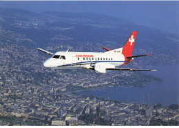 AVIATION AL#AL00502 AVION SAAB 340A CITYLINER DE CROSSAIR - 1946-....: Modern Tijdperk