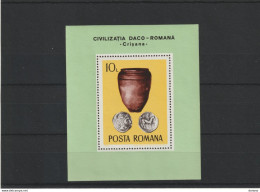 ROUMANIE 1976 Civilisation Daco-romaine  Yvert BF 125, Michel Block 131 NEUF** MNH Cote 7,50 Euros - Blocchi & Foglietti