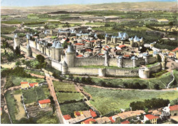 11 CARCASSONNE AM#DC524 VUE AERIENNE GENERALE LA CITE LES REMPARTS - Carcassonne