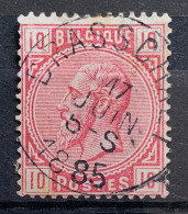 België, 1883, Nr 38, Gestempeld BRASSCHAAT - 1883 Leopold II.