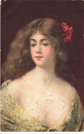 FANTAISIE  AL#AL00629 PORTRAIT D UNE FEMME - Donne