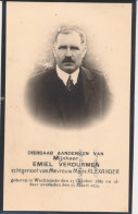 EMIEL VERDURMEN  WACHTEBEKE 1885.  1934 - Décès
