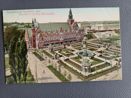 EXPOSITION DE BRUXELLES 1910  JAPAVILLON ET JARDINS NEERLANDAIS - Universal Exhibitions