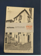 PORTUGAL #FG54808 LISBOA LISBONNE ALFAMA EXPOSITION 1937 CARNET 8 CP PAR CANELAS - Lisboa