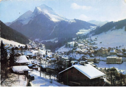 74 MORZINE AM#DC935 VUE PANORAMIQUE CONTRE JOUR SUR LA STATION LA POINTE DE NYON - Morzine