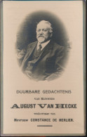 AUGUST VAN HECKE  MALDEGEM    1850      LOCHRISTI 1922 - Décès