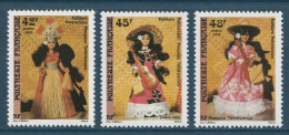 Polynésie Française - YT N° 307 à 309 ** - Neuf Sans Charnière - 1988 - Unused Stamps