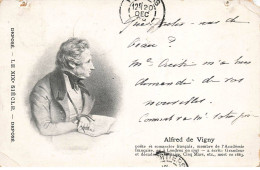 CELEBRITES  AO#AL000950 ALFRED DE VIGNY POETE FRANCAIS - Writers