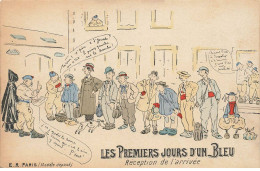 MILITARIA  AO#AL000899 LES PREMIERS JOURS D UN BLEU  HUMOUR E R PARIS - Humoristiques