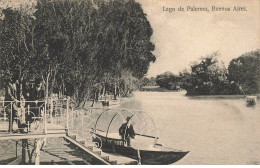 ARGENTINE AP#DC285 BUENOS AIRES LAGO DE PALERMO BATEAU SUR LE LAC - Argentina