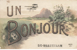 33 BEAUTIRAN AP#DC499 AVIATION UN BONJOUR DE BEAUTIRAN - Sonstige & Ohne Zuordnung