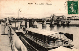 N°1834 W -cpa Royan -train De Plaisir à L'estacade- - Royan