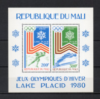 MALI  BLOC  N° 12    NEUF SANS CHARNIERE  COTE 4.00€     JEUX OLYMPIQUES LAKE PLACID - Mali (1959-...)