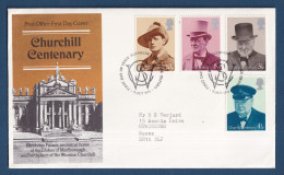 Grande Bretagne - FDC - Premier Jour - Churchill Centenary - 1974 - 1971-1980 Em. Décimales